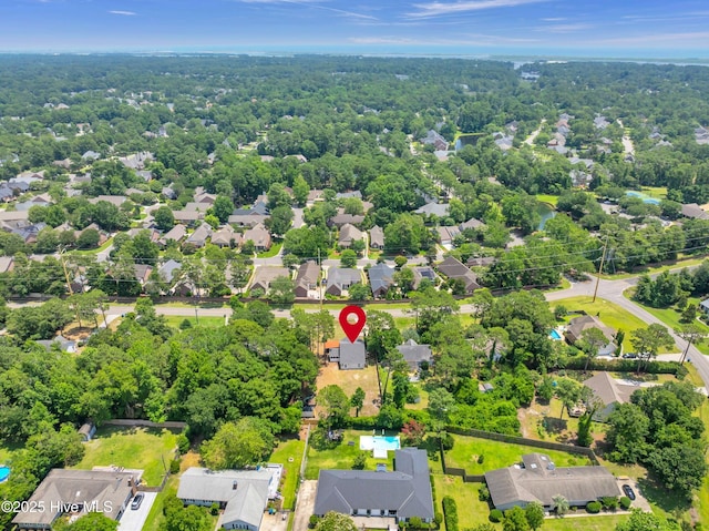 711 Navaho Trl, Wilmington, NC 28409 - aerial perspective of suburban area