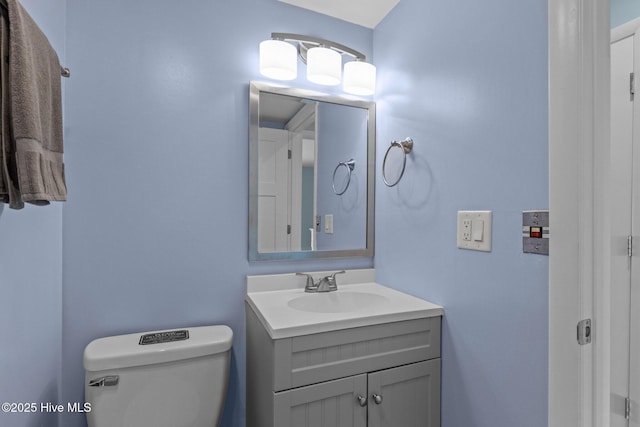 535 Salter Path Rd Unit 3, Pine Knoll Shores, NC 28512 - bathroom featuring toilet and vanity