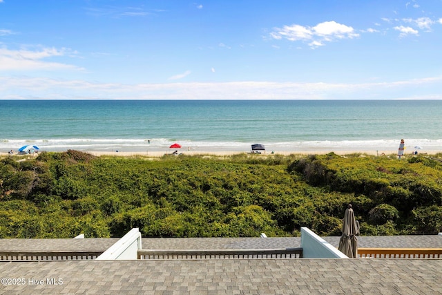 535 Salter Path Rd Unit 3, Pine Knoll Shores, NC 28512 - water view featuring local beach