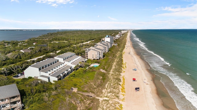 535 Salter Path Rd Unit 3, Pine Knoll Shores, NC 28512 - bird's eye view of expansive coastline and apartment complex