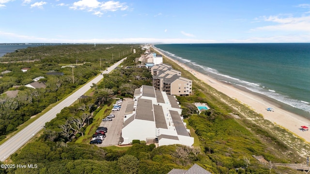 535 Salter Path Rd Unit 3, Pine Knoll Shores, NC 28512 - drone / aerial view of extended coastline