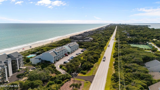 535 Salter Path Rd Unit 3, Pine Knoll Shores, NC 28512 - drone / aerial view of unending shoreline
