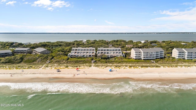 535 Salter Path Rd Unit 3, Pine Knoll Shores, NC 28512 - bird's eye view of expansive beach