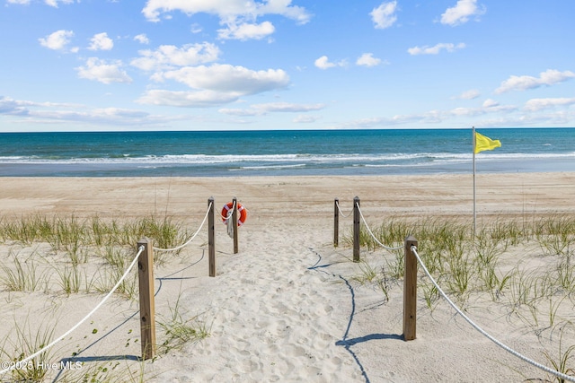 535 Salter Path Rd Unit 3, Pine Knoll Shores, NC 28512 - water view with local beach