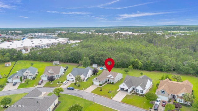 5170 Swashbuckler Way, Southport, NC 28461 - aerial view of residential area
