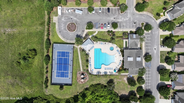 5170 Swashbuckler Way, Southport, NC 28461 - aerial view of property and surrounding area featuring a pool area