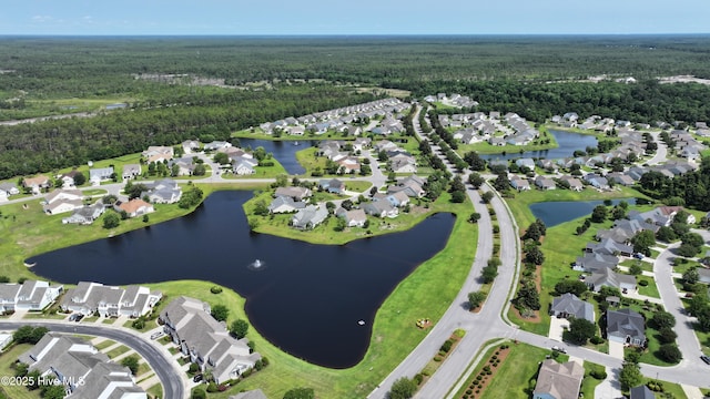 5170 Swashbuckler Way, Southport, NC 28461 - aerial overview of property's location featuring a forest, nearby suburban area, and a large body of water