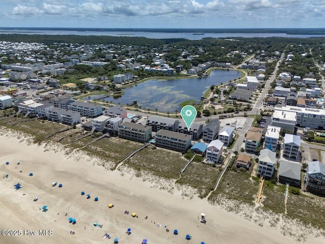404 S Carolina Beach Ave Unit B7, Carolina Beach, NC 28428 - drone / aerial view of a nearby body of water