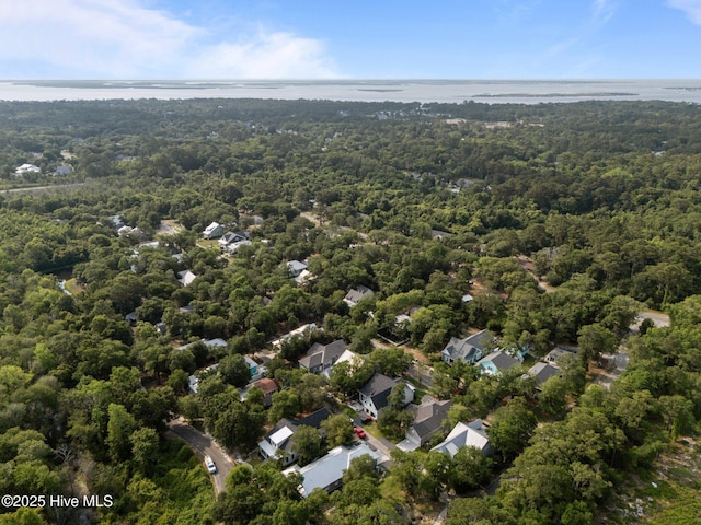 401 Fire Fly Ln, Southport, NC 28461 - view of property location with a forest and a nearby body of water
