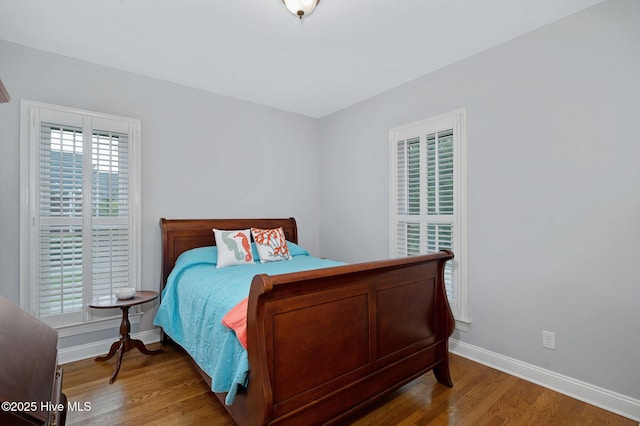 224 Red Fox Run Dr, Wallace, NC 28466 - bedroom with wood finished floors and baseboards