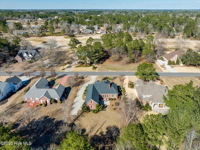 224 Red Fox Run Dr, Wallace, NC 28466 - aerial overview of property's location featuring nearby suburban area