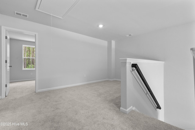 776 Palm Frond Way Unit 55, Calabash, NC 28467 - bonus room featuring attic access, carpet, baseboards, and recessed lighting
