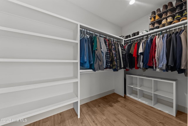 499 Longleaf Dr, West End, NC 27376 - walk in closet with wood finished floors