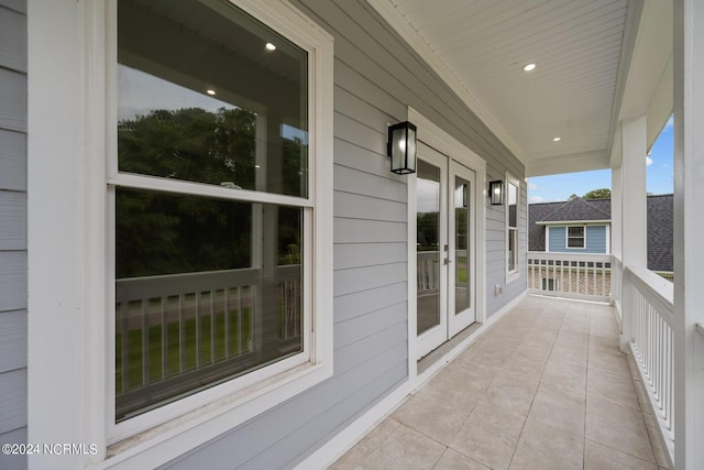 505 N Shore Dr, Sneads Ferry, NC 28460 - balcony featuring french doors