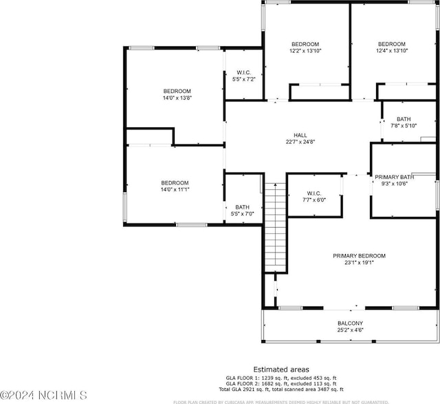 505 N Shore Dr, Sneads Ferry, NC 28460 - property floor plan