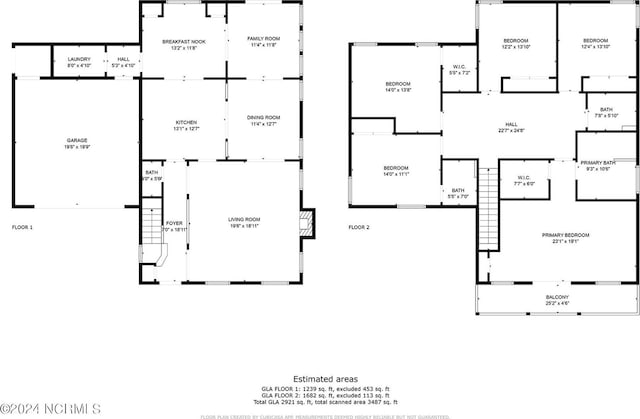 505 N Shore Dr, Sneads Ferry, NC 28460 - floor plan / room layout