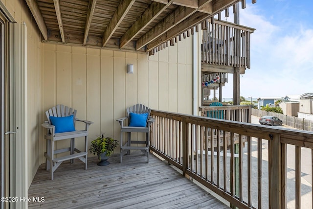 9100 Reed Dr Unit 3107, Emerald Isle, NC 28594 - view of deck