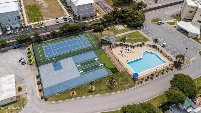 9100 Reed Dr Unit 3107, Emerald Isle, NC 28594 - drone / aerial view of a pool area