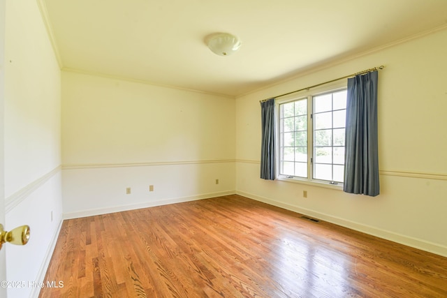 103 Loblolly Dr, Plymouth, NC 27962 - empty room with ornamental molding, wood finished floors, and baseboards