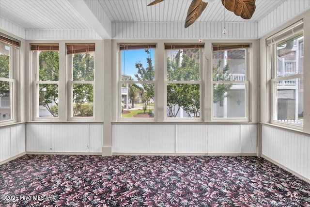 734 Sloop Pointe Ln, Kure Beach, NC 28449 - unfurnished sunroom featuring carpet