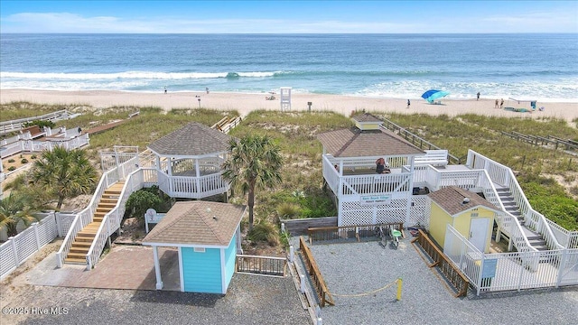 734 Sloop Pointe Ln, Kure Beach, NC 28449 - view of subject property with expansive coastline