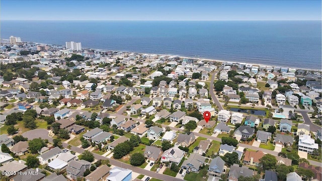 734 Sloop Pointe Ln, Kure Beach, NC 28449 - aerial view of property's location with a nearby body of water and nearby suburban area