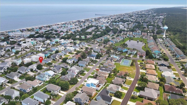 734 Sloop Pointe Ln, Kure Beach, NC 28449 - view of property location featuring a large body of water and nearby suburban area