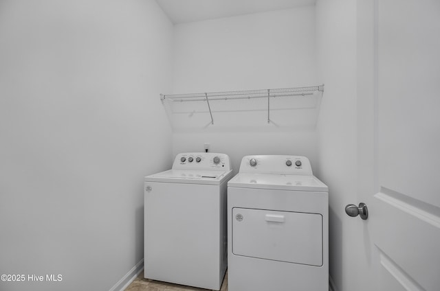 1617 Stanley St, Wilmington, NC 28401 - washroom with independent washer and dryer and baseboards