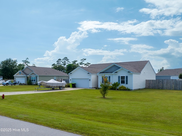 402 Saxby Way, Holly Ridge, NC 28445 - view of front of property featuring driveway and an attached garage