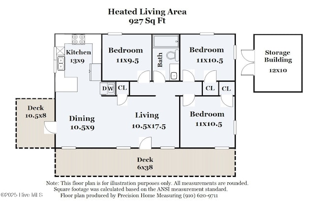 4920 E Beach Dr, Oak Island, NC 28465 - floor plan / room layout