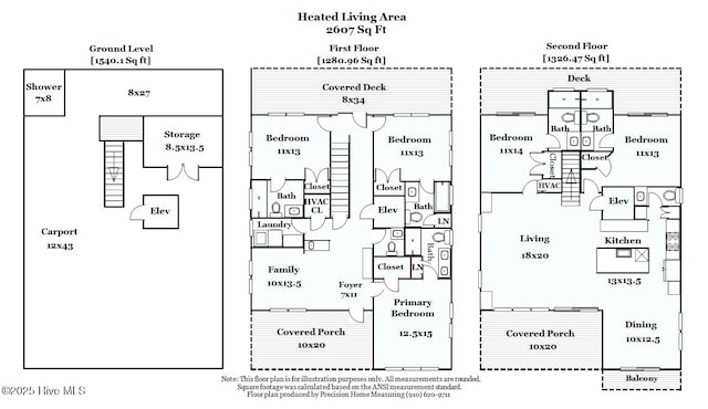 4920 E Beach Dr, Oak Island, NC 28465 - floor plan / room layout