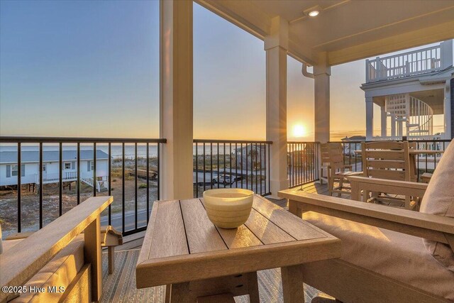 4920 E Beach Dr, Oak Island, NC 28465 - view of balcony