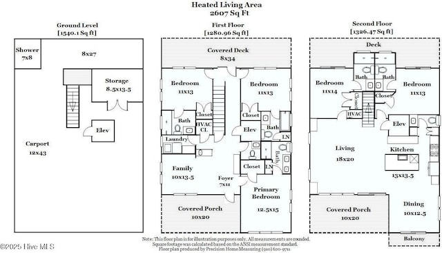 4920 E Beach Dr, Oak Island, NC 28465 - floor plan / room layout