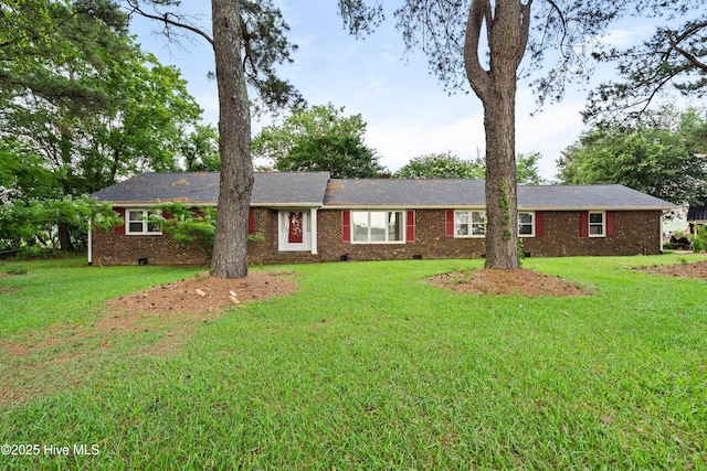 280 Cornwallis Rd, Teachey, NC 28464 - single story home featuring crawl space, a front lawn, and brick siding