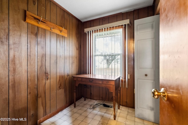 280 Cornwallis Rd, Teachey, NC 28464 - office area with light floors and wood walls