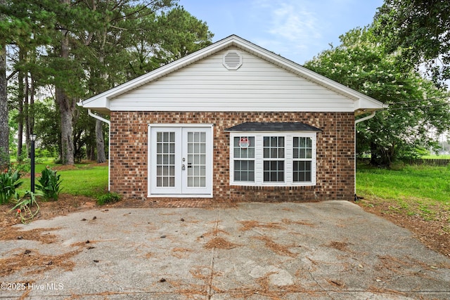 280 Cornwallis Rd, Teachey, NC 28464 - view of outbuilding with french doors