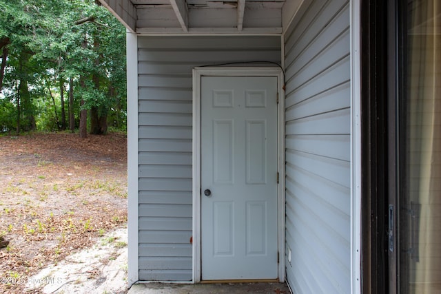 2525 Flint Dr, Wilmington, NC 28401 - view of doorway to property