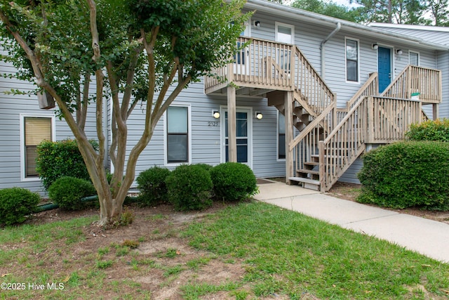 2525 Flint Dr, Wilmington, NC 28401 - view of property with stairway
