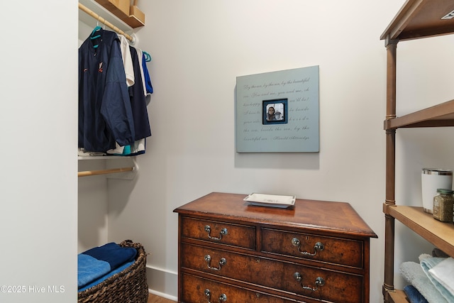 1044 Ocean Blvd W, Supply, NC 28462 - walk in closet featuring wood finished floors