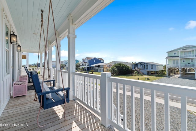 1044 Ocean Blvd W, Supply, NC 28462 - deck featuring a residential view