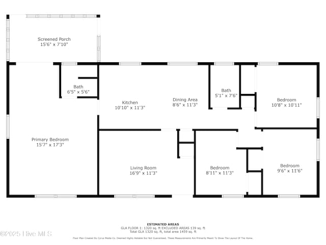 350 Toulon Dr, Wilmington, NC 28405 - view of room layout