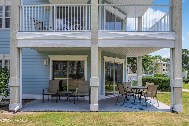 330 S Middleton Dr NW Unit 1201, Calabash, NC 28467 - view of patio with a balcony