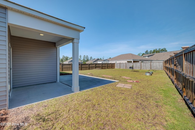 5380 Black Oak Ct, Winnabow, NC 28479 - fenced backyard with a patio