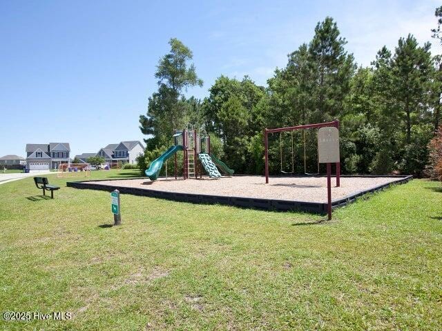 5380 Black Oak Ct, Winnabow, NC 28479 - community jungle gym with a lawn