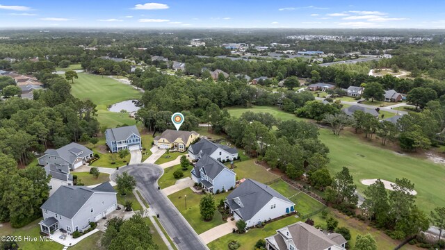 6005 Otter Tail Trl, Wilmington, NC 28412 - view of property location featuring a golf club, nearby suburban area, and a large body of water