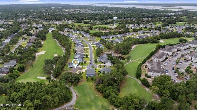 6005 Otter Tail Trl, Wilmington, NC 28412 - aerial view of property's location featuring a local golf course and nearby suburban area