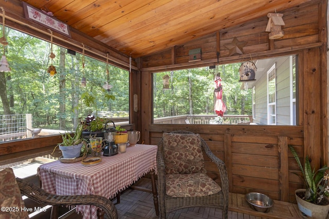 108 Western Trl, Carthage, NC 28327 - sunroom / solarium with vaulted ceiling and plenty of natural light