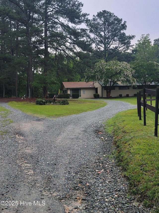 108 Western Trl, Carthage, NC 28327 - view of front of house featuring a front yard