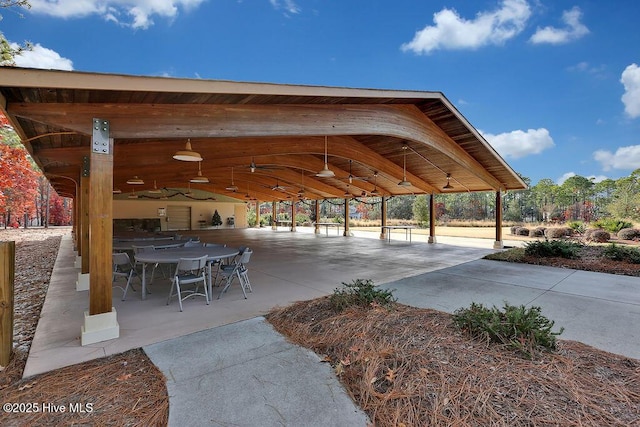 3350 Club Villas Dr # 105, Southport, NC 28461 - view of home's community with a patio area