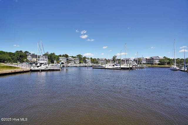3350 Club Villas Dr # 105, Southport, NC 28461 - dock featuring a water view